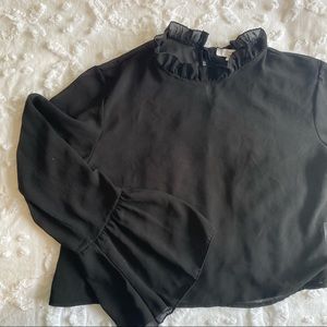 AE Sheer Crop Top